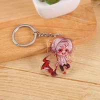 Anime GOODS Acrylic Keychain Cute Y2k Tokyo Ghoul Keychain for Bag Keys Car Key Bag Backpack Collection Display Accessories 2