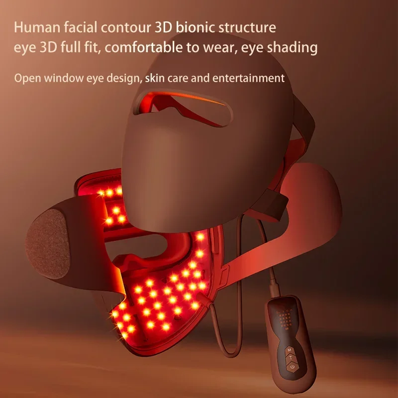 4D Facial Light Therapy Mask Beauty, Spectrometer, Photon Rejuvenation, Red Light Repair, Lines On The Face,Lifting Firm