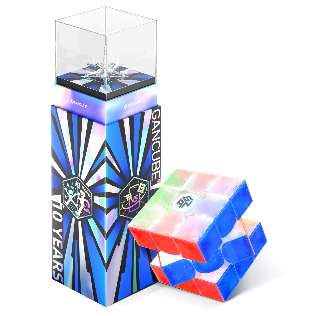 GAN 15 Maglev 10th Anniversary Collection Version UV GAN 12UI Magnetic Magic Speed Cube 356ME GAN icarry 2 anniversary speed cube,magic cube puzzle,puzzle cube,magic puzzle toy,puzzle toys