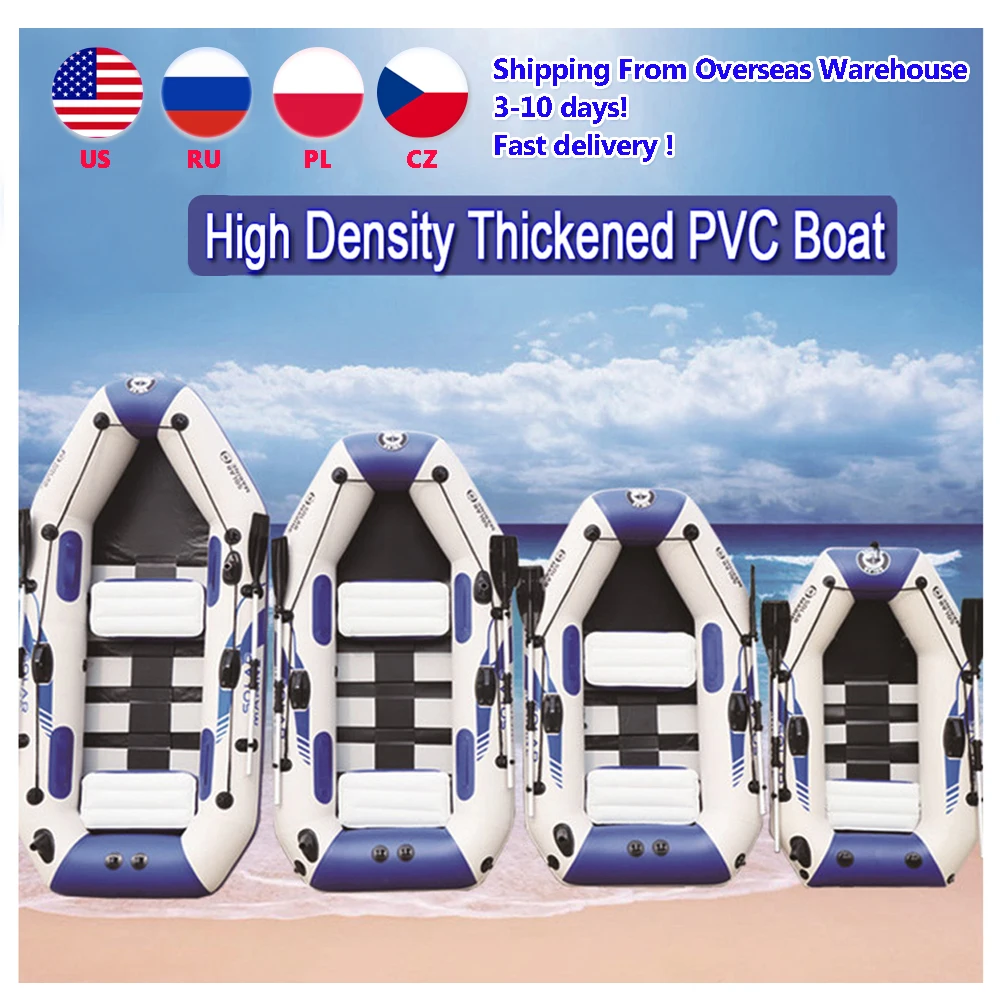 Bateau de pêche gonflable en PVC, 3 couches, stratifié, degré d