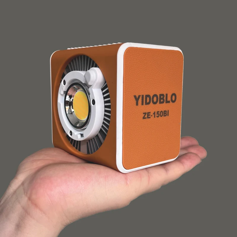 Yidoblo ZC-150Bi COB LED 조명, 사진 조명, 야외 사진 비디오 촬영, 휴대용 포켓 라이트, 150W