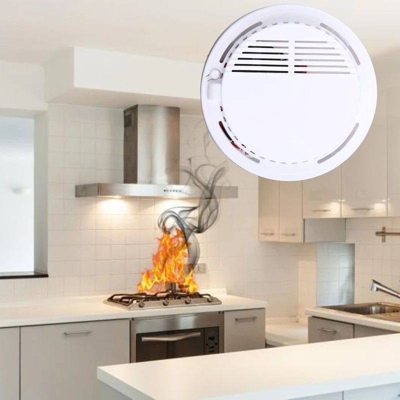 Smoke Alarm Detector with High-sensitivity  Easy Installation for Home 85AD - 3