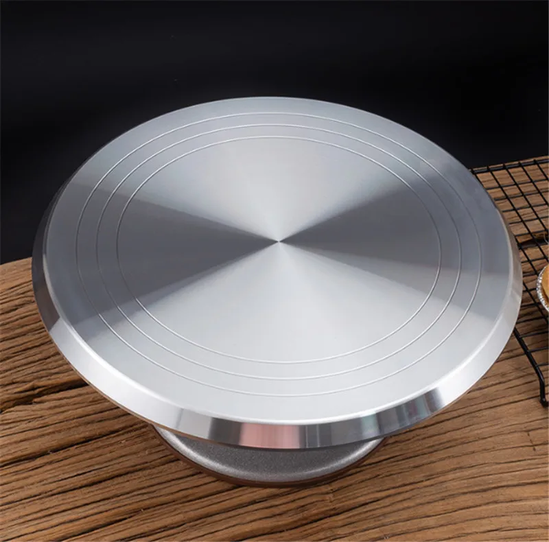 10 in mounted cream cake table decorating Turntable Rotating table stand base turn around Decorating Taoyi turntable cake turntable