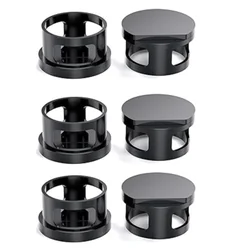 LED Light Block Cover for Eyeglasses Camera Lens Protection (6pcs)