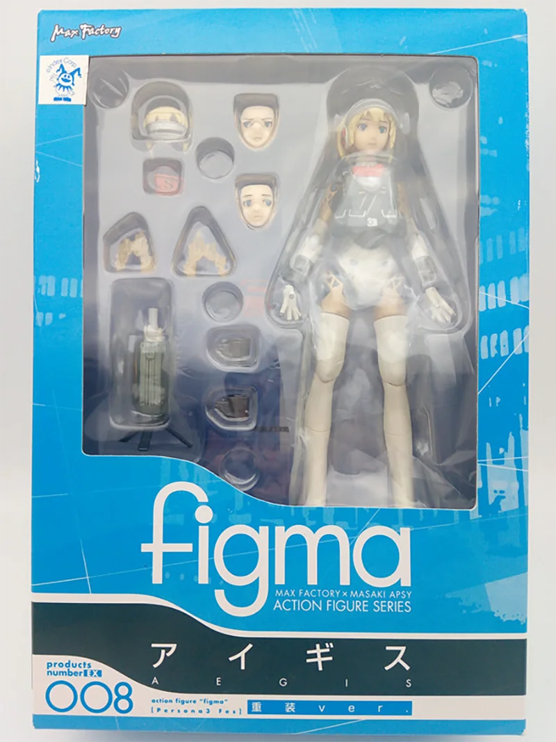 Max Factory Figma - Alice Gear Aegis - Fumika Momoshina Action Figure 145mm Con Accessori E Supporto - 3