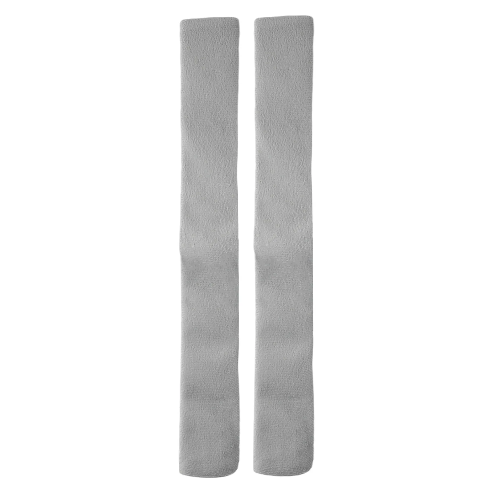 2Pcs Refrigerator Door Handle Cover Kitchen Appliance Decor Fridge Oven Handle Antiskid Door Knob Protector Black Grey 42x12cm