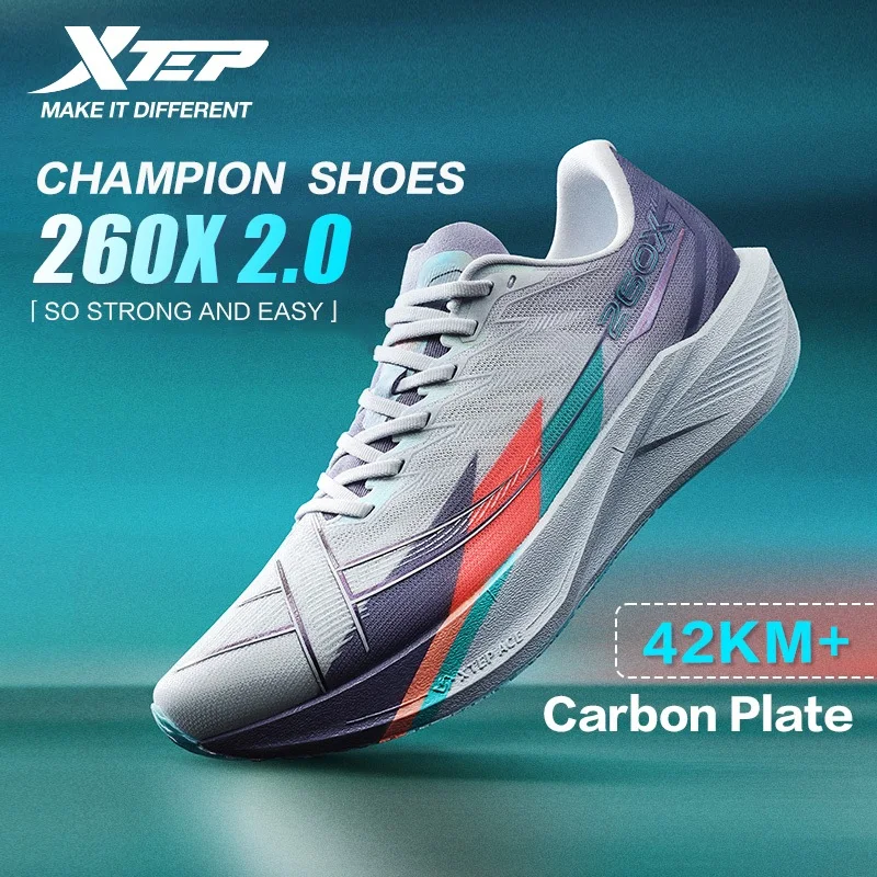 Xtep 260X 2.0 2024 Marathon Running Shoes For Men Racing