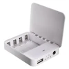 Portable USB Power Bank Charger Battery External Packing Box Battery Battery Charger Emergency Charger Charger 4X AA For Iphone 3