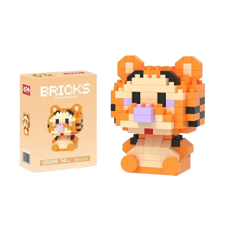 Disney 214 style Winnie LinaBell StellaLou Building Blocks Princess Cartoon Figrues Bricks Children's Assembly Toys Model Gift - Image 34
