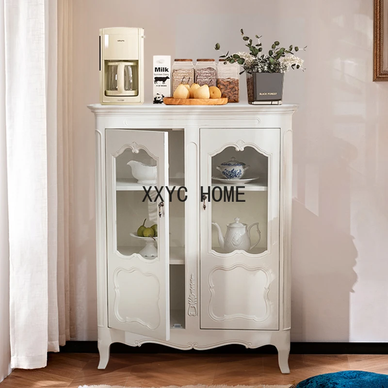 

Light Luxury Kitchen Dining Side Locker Living Room Entrance Cabinet Study Hall Storage Bookshelf Wine Cabinet