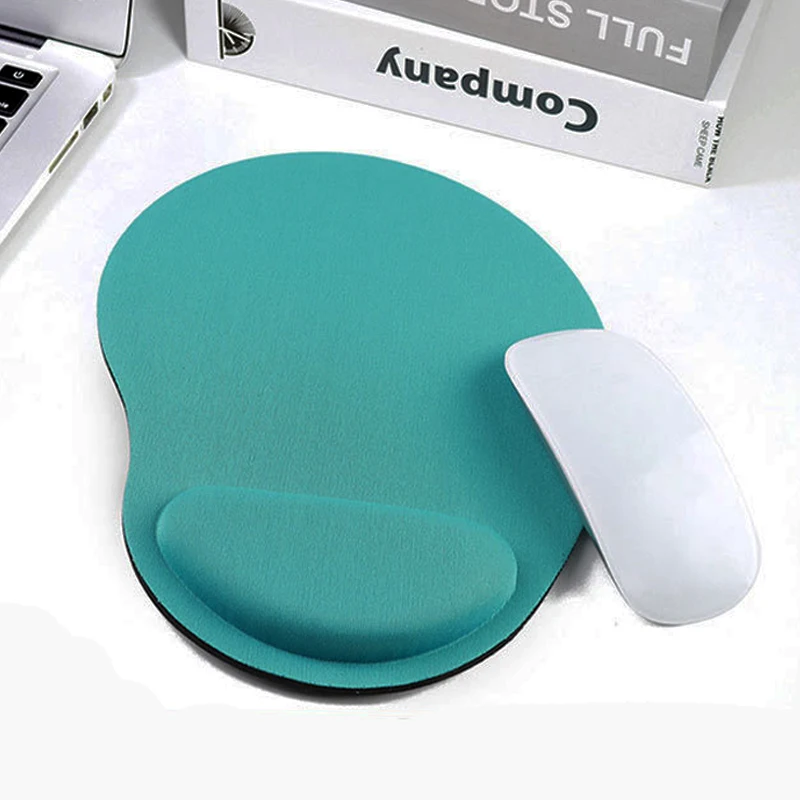 

EVA Mouse Pad with Wrist Support Anti Slip Memory Foam Hand Rest Solid Soft Mat for PC Computer Laptop Gaming Office Wrist Pads