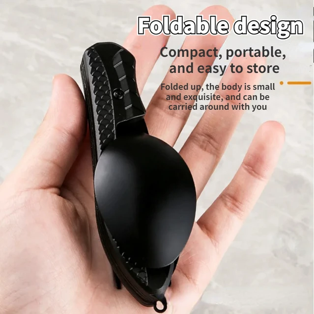 Foldable Camping Cutlery Set 4