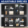 Metal Garage Storage Cabinet with Locking Doors and Adjustable Shelves, Tool Storage Cabinet with 1 Drawer - 71" 4