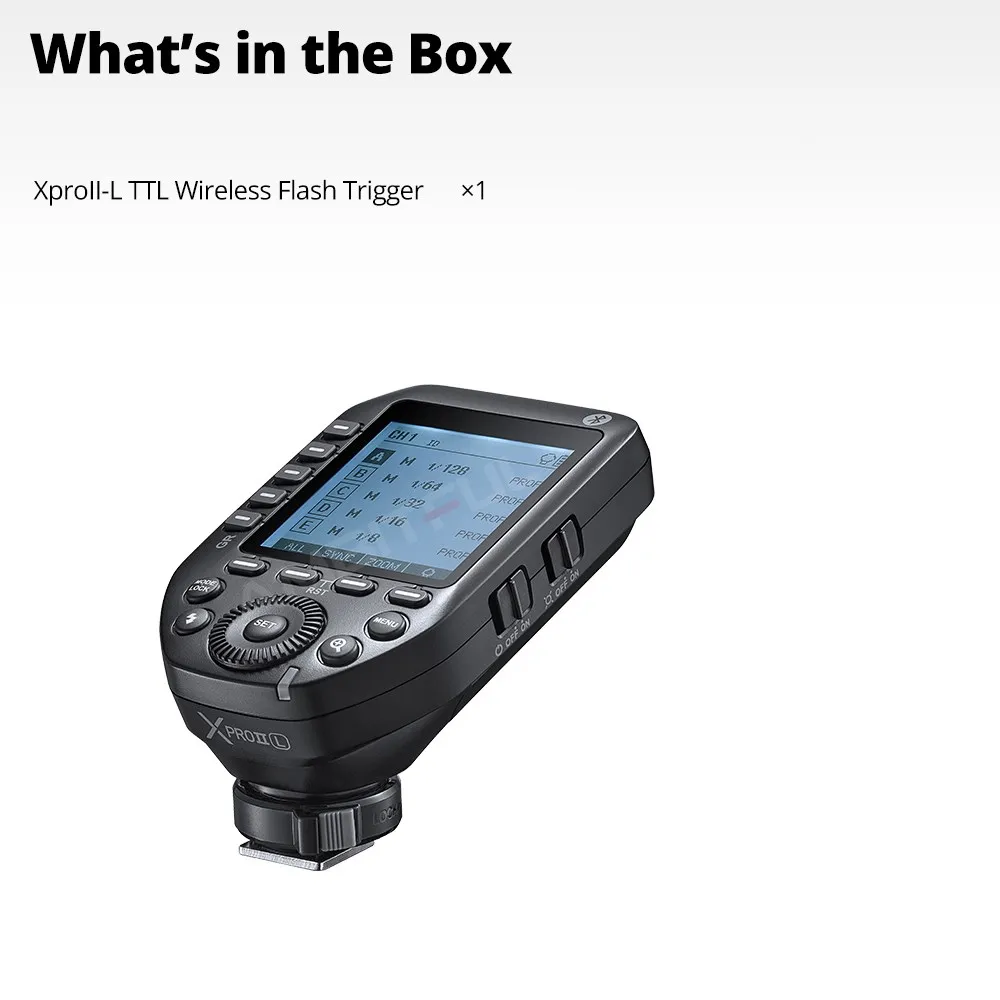 XPROII Trigger XPROII-L XPROII-C XPROII-N XPROII-S XPROII-F TTL HSS LCD Screen T