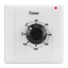 AC250V 15A Mechanical Countdown Controller Timer Switch For Home Appliances Timing 15min 30min 60min 120min 4