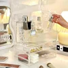 30x17.5x36cm Large Drawer Organizer Makeup Clear Acrylic Box With Perfume Cosmetic Display Capacity Lid Cosmet Storage Box 5