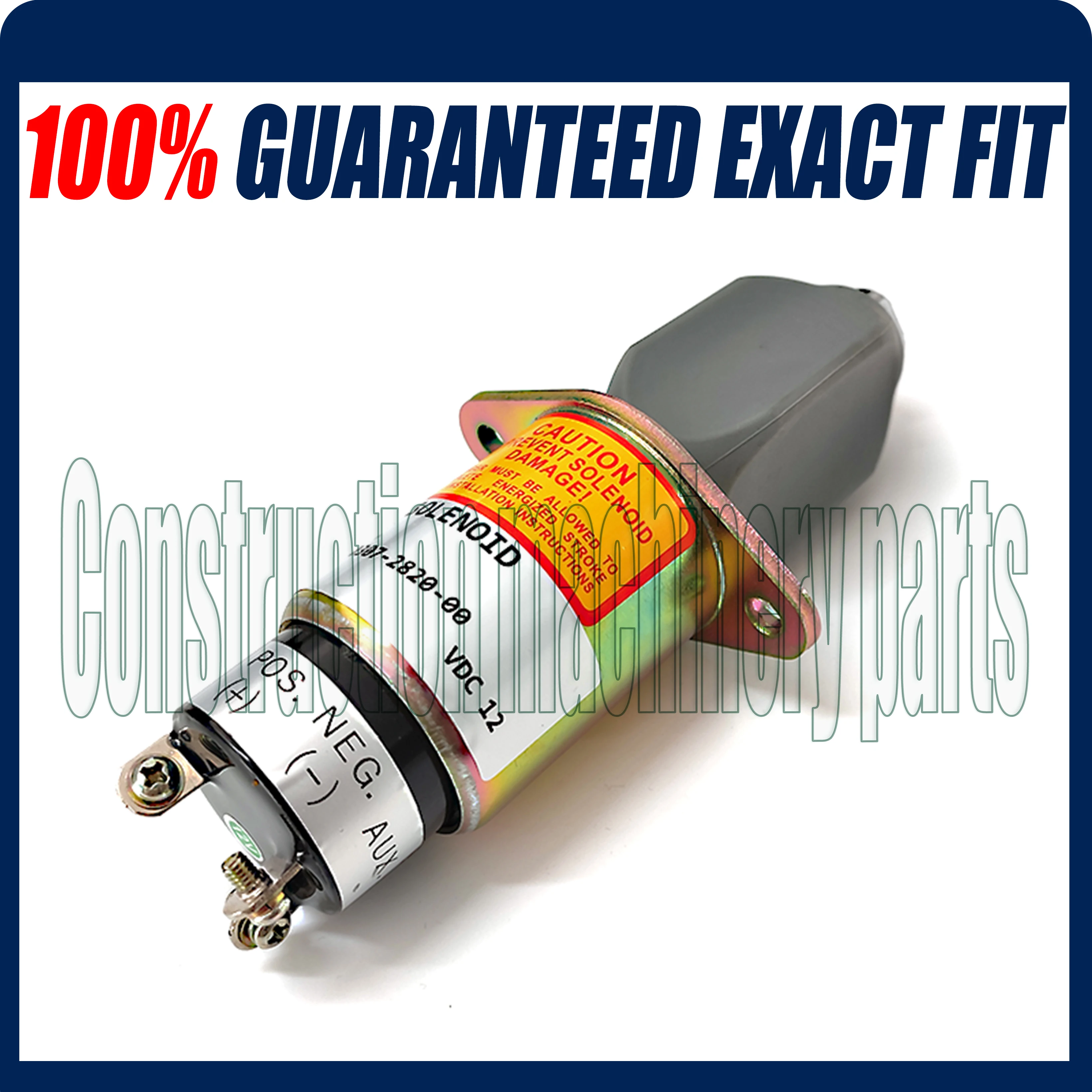 In Magazzino Di Arresto Solenoide 0307-2820-00 307-2820 03072820 12V Per Cummins Regolatore Di Con 3 Terminali