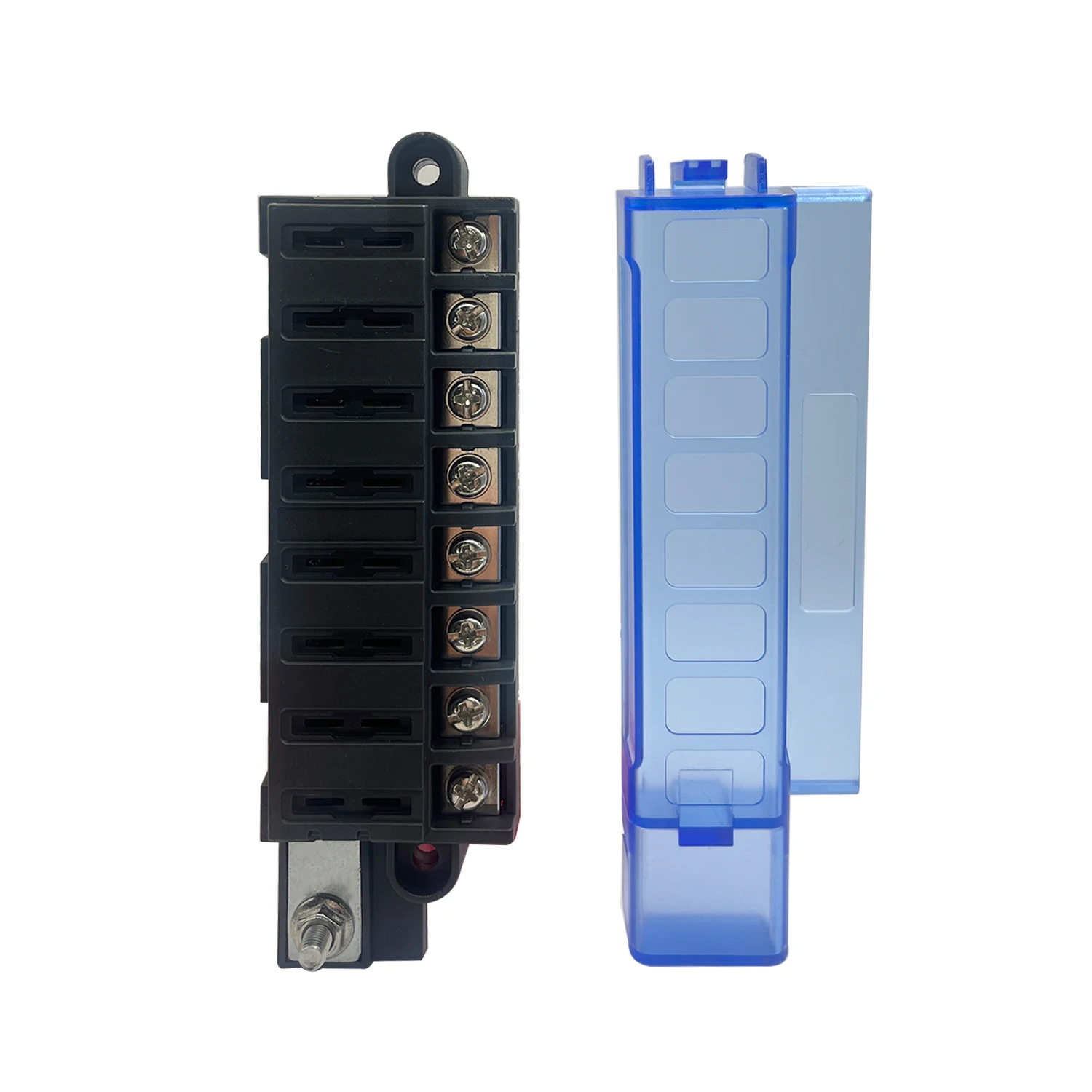 Circuit Fuse Block 4/6/8 Ways #5045 ST Blade Fuse Box With Cover For Car Boat Marine