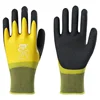 6pair Working Gloves Purple Polyester Grey Latex Glove Protective for work Garden Durable Non-slip Waterproof Gardening Gloves 5