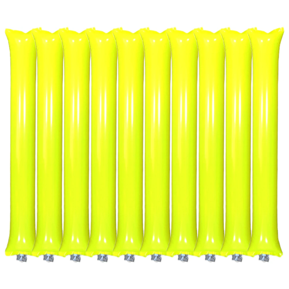 10pcs Inflatable Rods Stadium Noise Maker Refueling Rods Demonstration Balloon Inflator Party Sports Refueling Tools Cheer Props