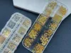 12Grids Moon Star Nails Gold Metallic Nail Sequins Charms 3D Nail Art Tips Decoration  3D Metal Moon Star Sun Bead Rivet Nail Je 6