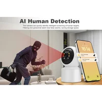 Lenovo WiFi Indoor Camera 4K 360° Rotation Remote Pet Dog Baby Care IP CCTV Camera 2-Way Talk Night Vision for Home Securiry - Image 3