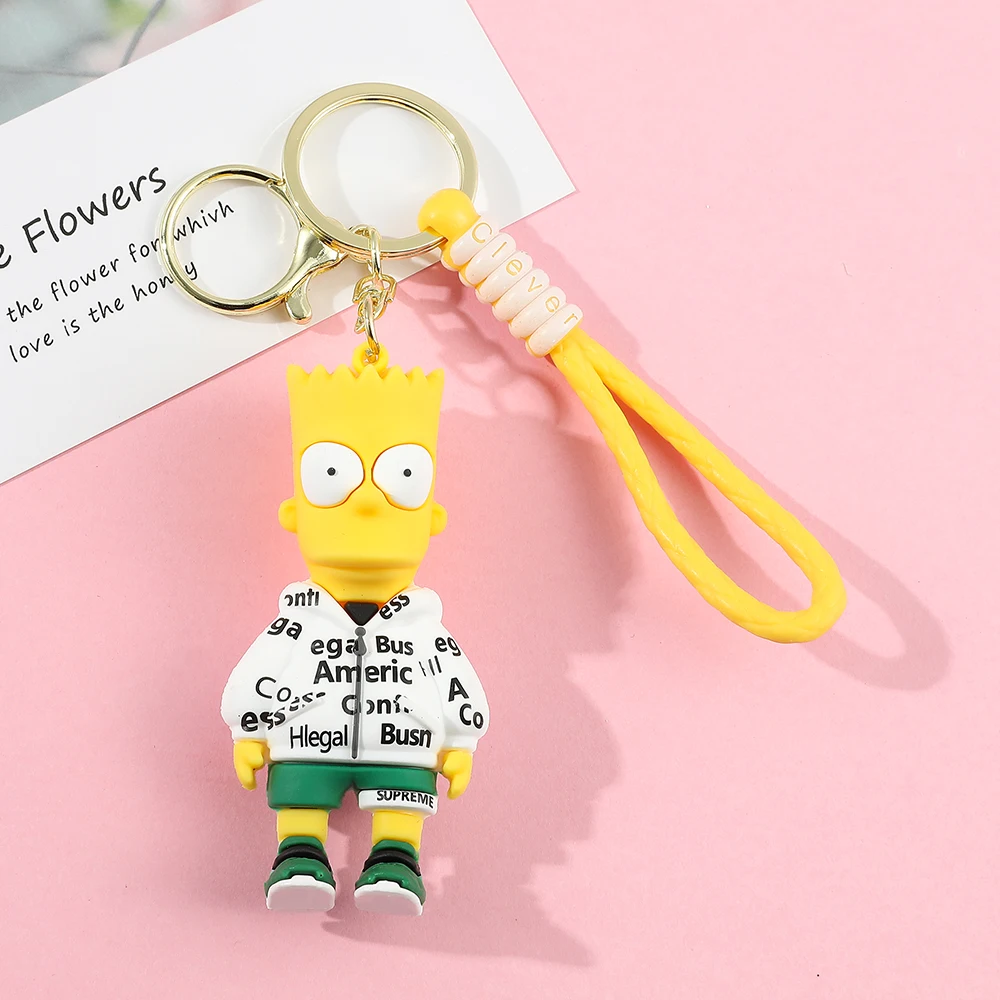 Simpsons Action Figure Keychain