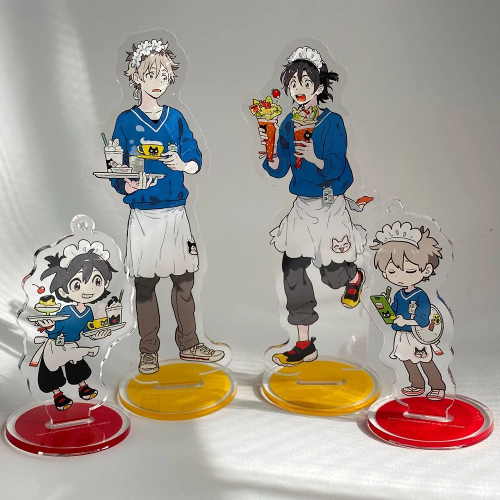 Umibe no etranger Acrylic Stand Figure Toys Anime Hashimoto Shun Chibana Mio Sakurako Cosplay Model Doll Ornament Gift wrestling toys