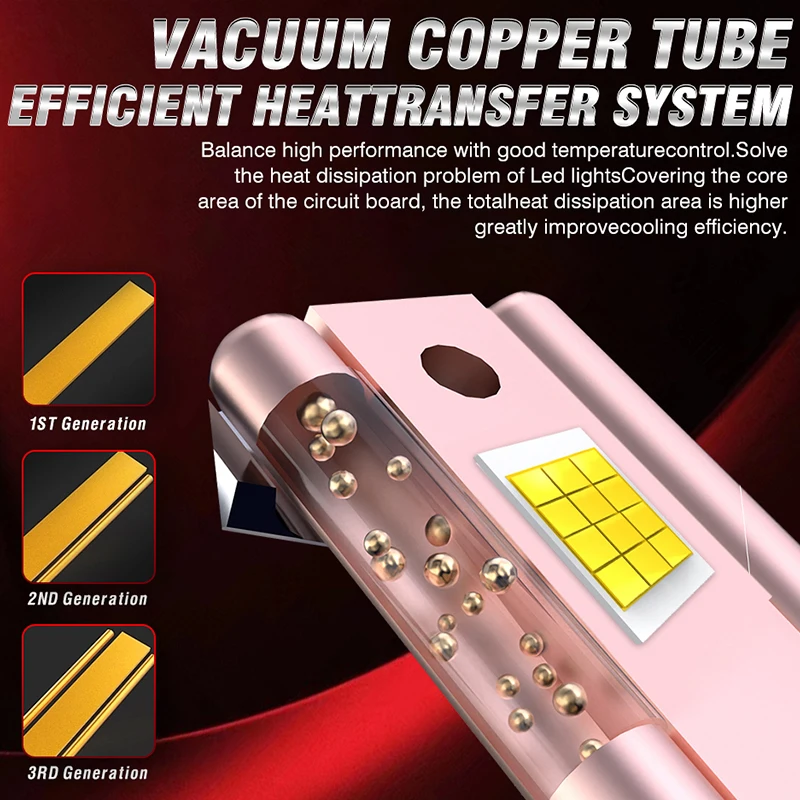 자동차 램프 안개등, H7 H11 H4 LED 헤드라이트, K5C Canbus LED, H1 HB3 9005 6000K H8 HB4 9006 H9 9012 HIR2 9054, 24pc CSP 터보, 2PCs