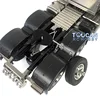 6X4 LESU 1/14 RC Tractor Truck Metal Chassis KIT Cabin Radio Control Vehicle Winch Warning Lights Tamiyaya Model Toys THZH1035 5