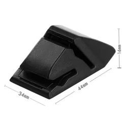 Multifunctional Auto Interior Card Clip & Holder (Black)