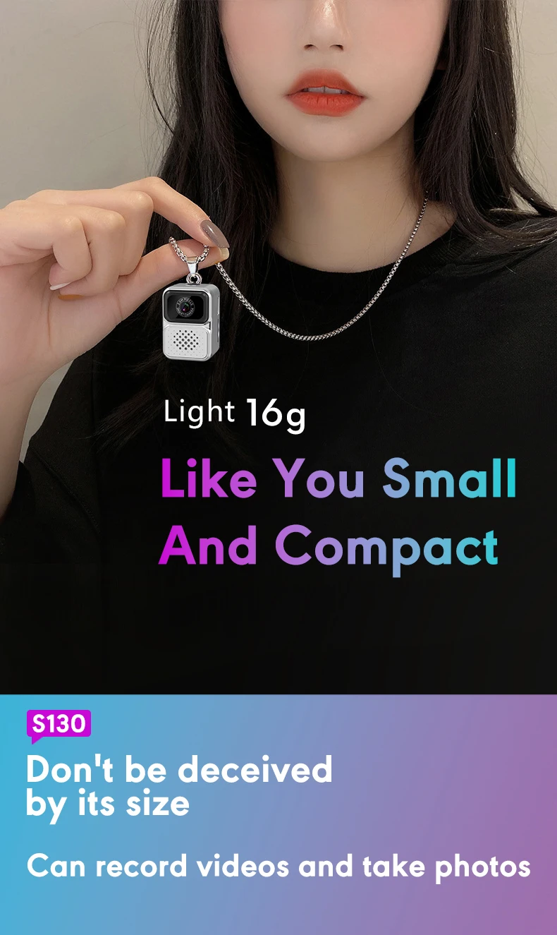 Keychain Camera Mini Support TF Card With Display Tiny Cameras Digital Camera fo