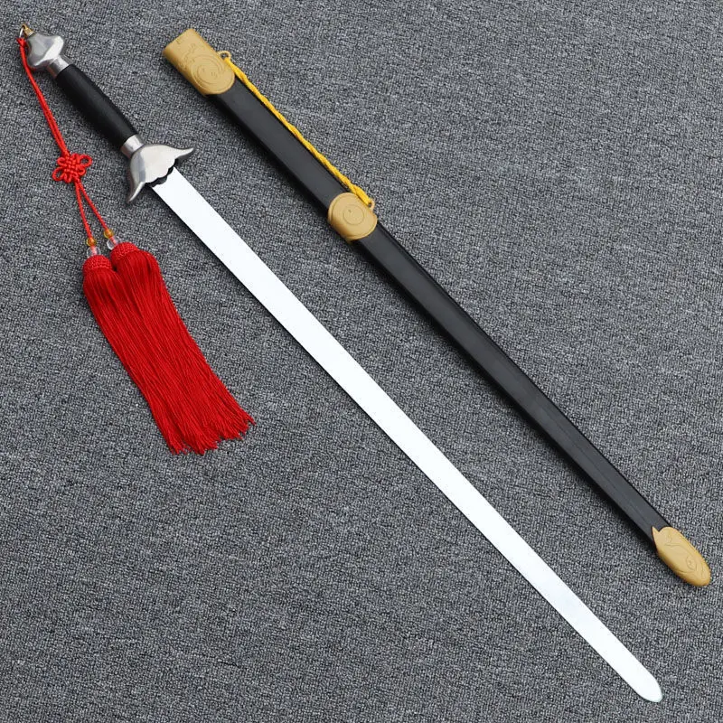 Chinese Tai Chi Sword Telescopic Classic Outdoor Playset Folding Morning Exercise Martial Arts Performance Sword Decoration