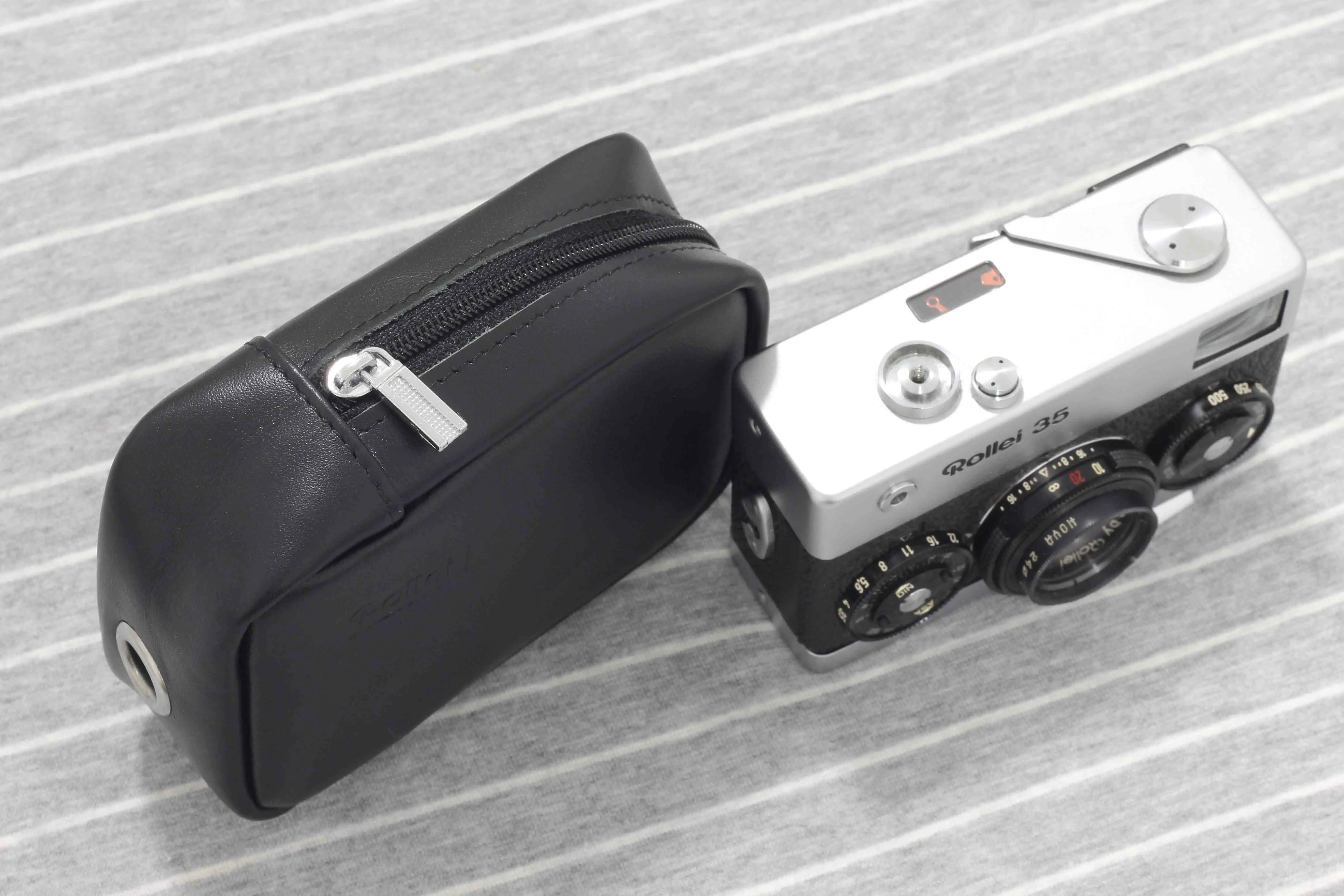 Custodia Portatile Con Corpo In Vera Pelle Di Vacchetta Per Rollei 35 35S 35Te 35Se 35T 35 Custodia Protettiva Per Fotocamera Classica