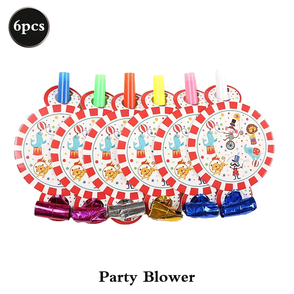 Karneval Party Decor Zirkus Thema Geburtstag Pappteller Serviette Tasse Karneval Einweggeschirr Kinder Geburtstag Party Supplies – Detail 15
