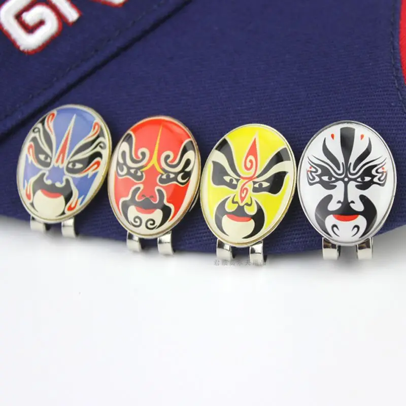 【 New 】 Chinese elements golf Facebook Mark hat clip Cap accessories supplies
