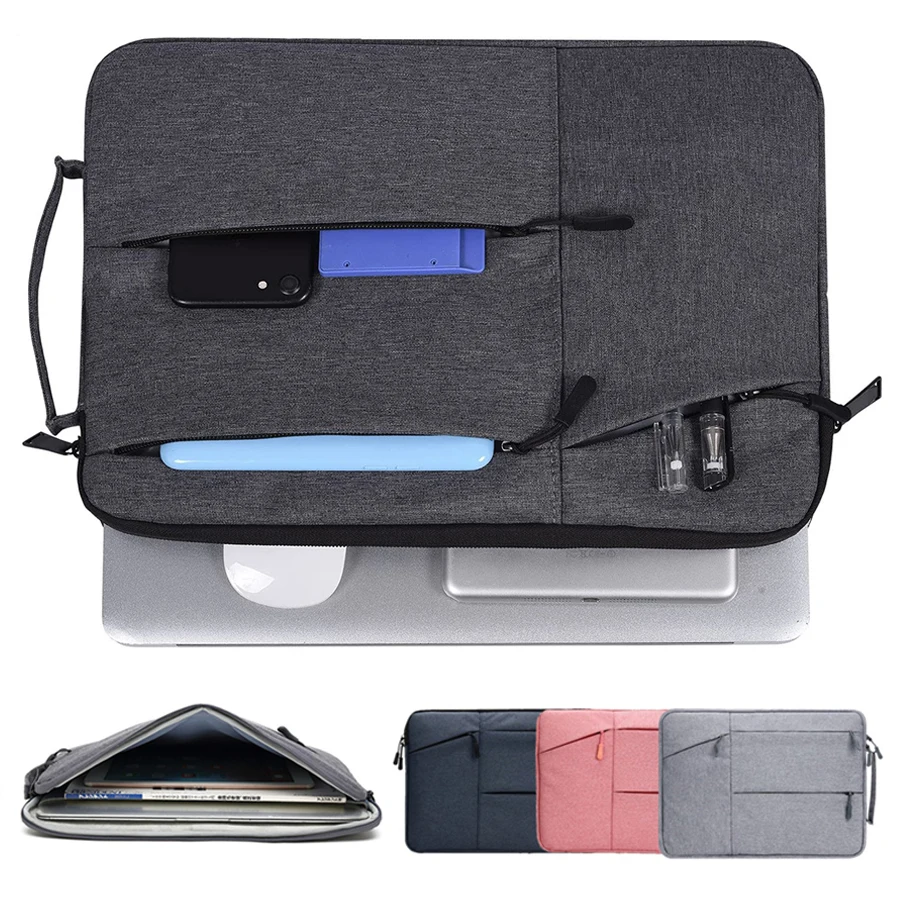 Leve Maleta Negócios Case Sleeve Notebook Samsung Galaxy Livro Pro 15.6 Macbook Pro 13 14 15 16