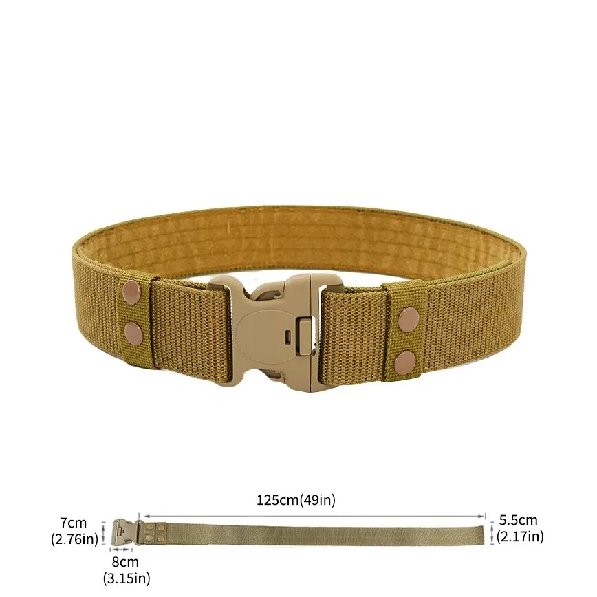 حزام تكتيكي سريع التحرير - حزام قتالي على الطراز ا...