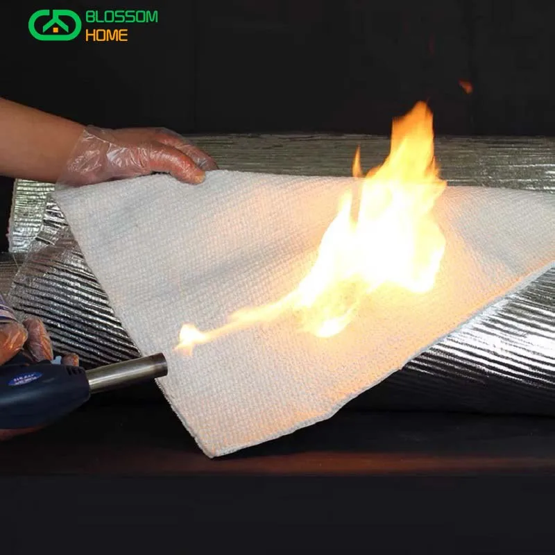 Fire proof blanket is resistant to high temperature of 1260 ℃ ceramic fiber  cloth welding slag fireproof heat insulation cloth - AliExpress