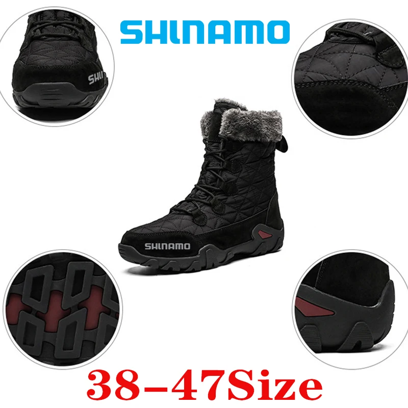 

Fisherman Man Antiskid Fishing Shoes Outdoor Cycling Men Mountain Hunting Cross-country Running Shoes Sport Men's Bicycle Shoes
