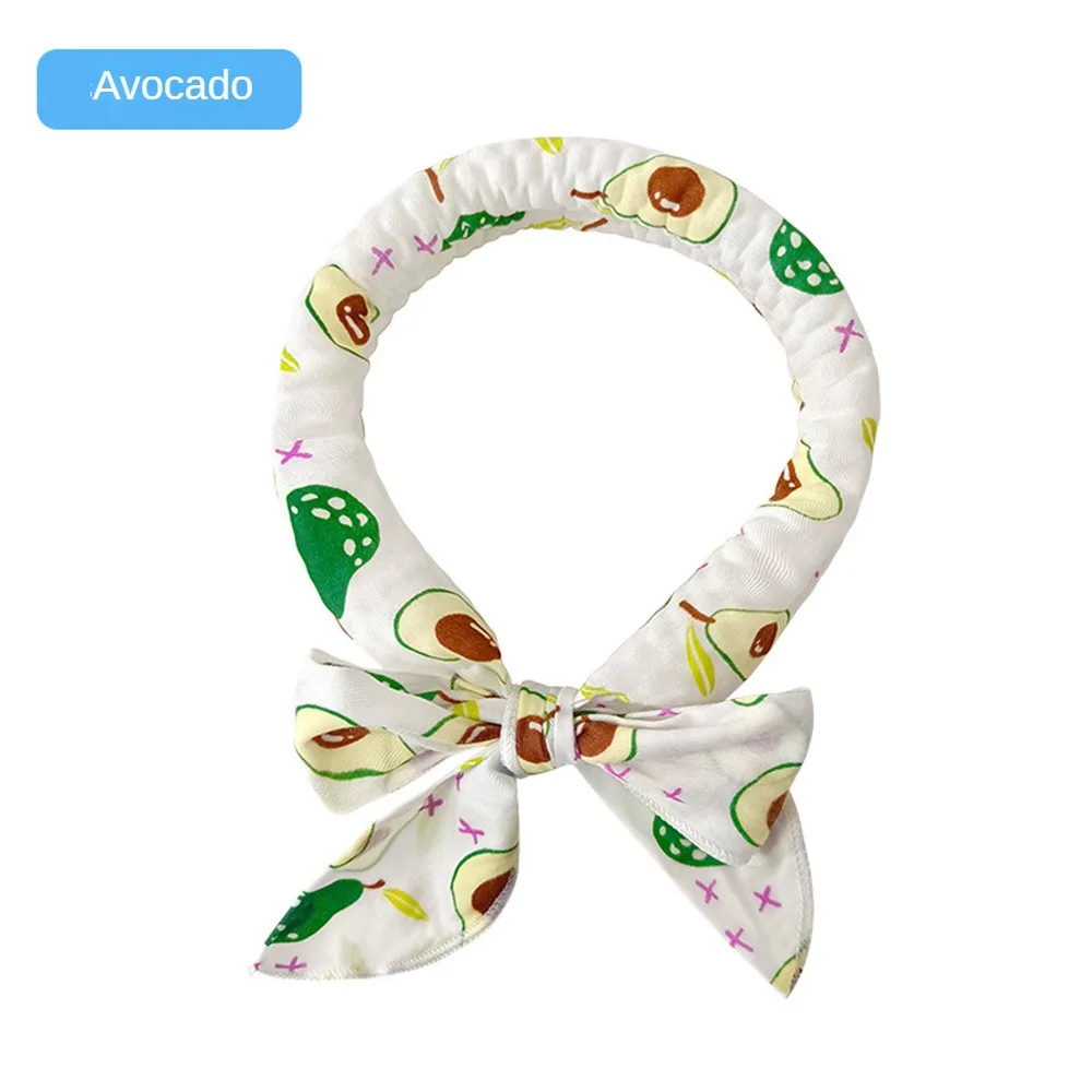 Cats And Dogs Safety And Comfort Basic Adjustable Pet Collar Bib Ice Towel Summer Pet Care Welfare Preventing Heat Stroke