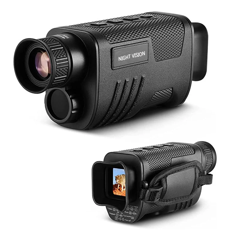 

100% черное цифровое инфракрасное устройство ночного видения, уличное зеркало с большим радиусом действия, ночной день