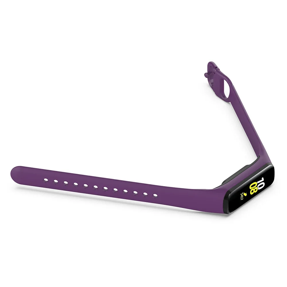 Silicone/Nylon Strap For Samsung Galaxy Fit2 SM-R220 Replacement Sport Band Wristband Comfortable Wrist Strap Adjustable