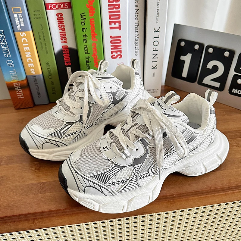 Fashion Platform Loafers Running Shoe For Men