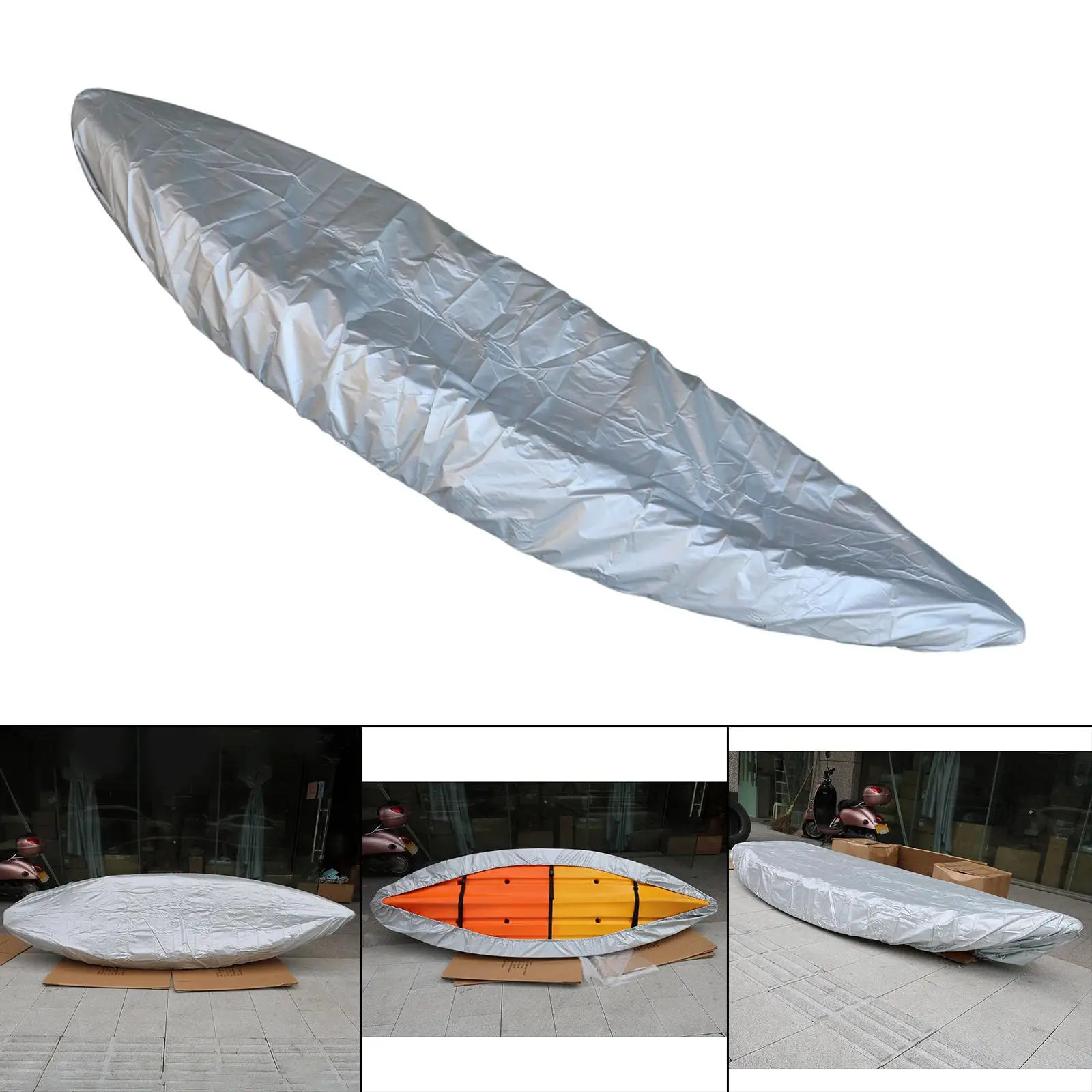 Universal Kayak Canoe Cover Outdoor Storage Shield Protector For