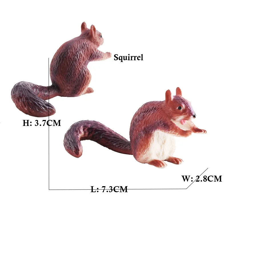 Capibara Wildlife Plastic Animal Figurines - Collectible Toy