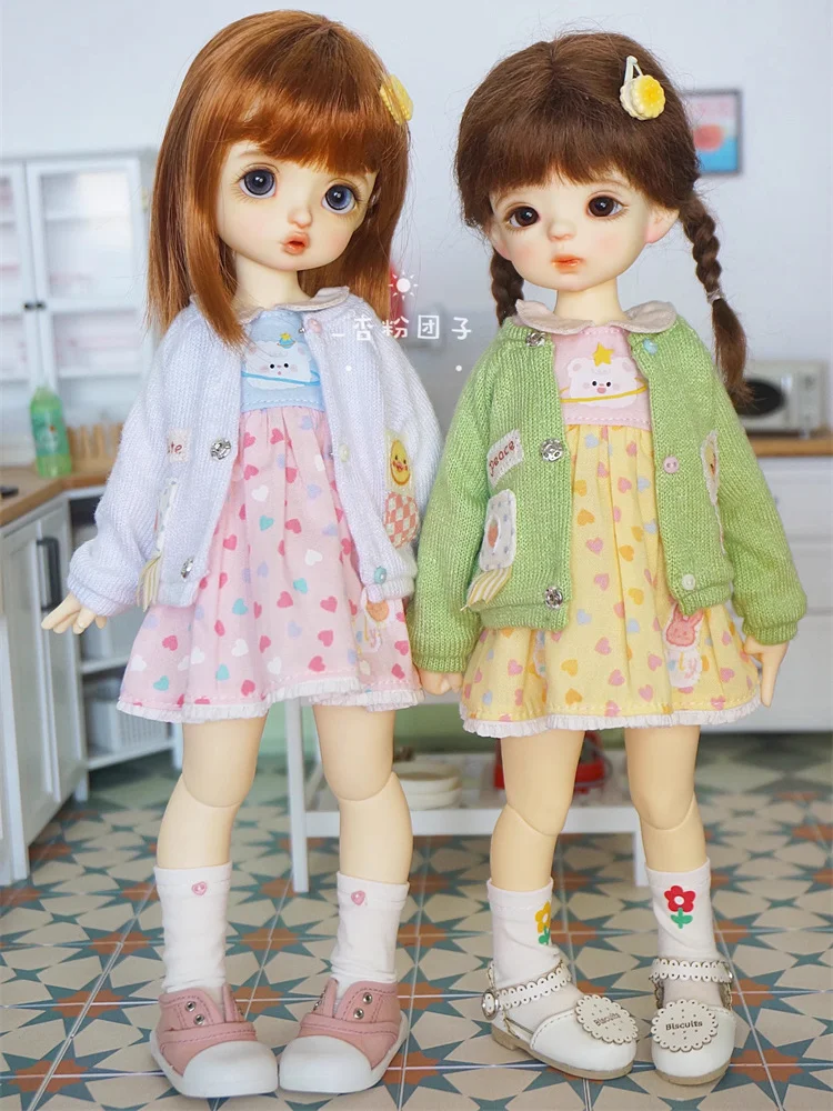 New Arrival BJD Doll Clothes For 1/6 Yosd Doll Cardigan Skirt Shorts Socks Dolls Clothing Accessories