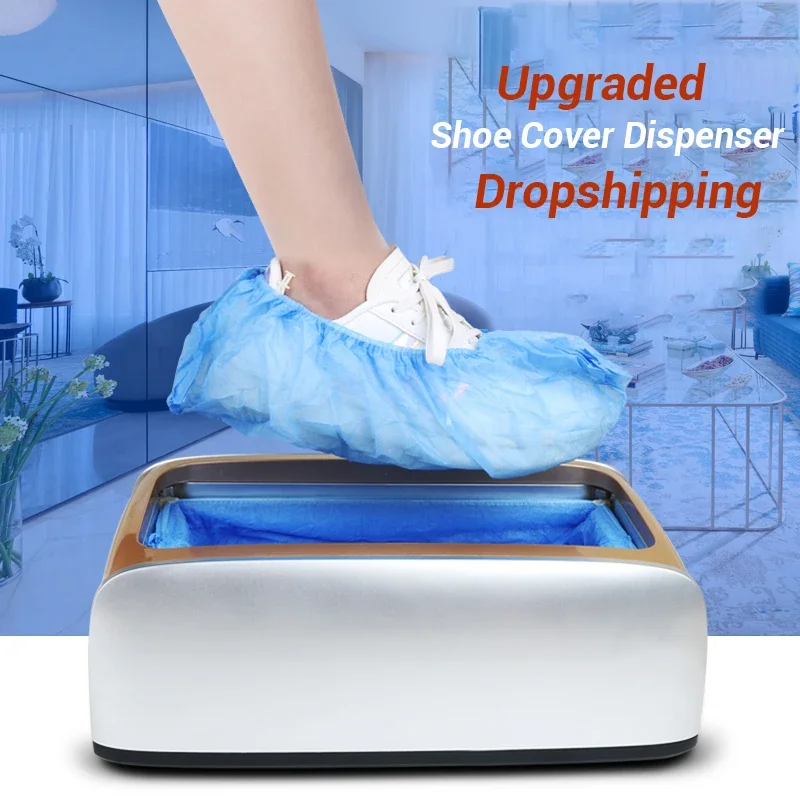 Upgrades Automatic Shoes Cover Machine Home Office Go Out Stepping