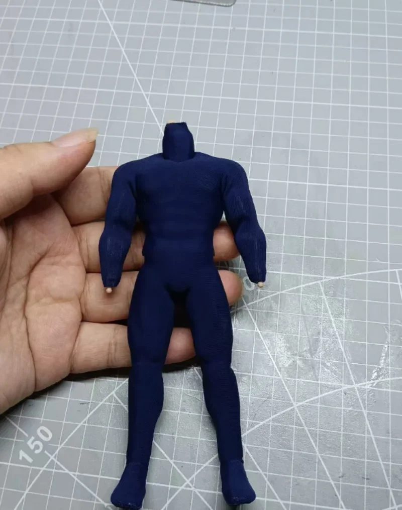 1/12 Scale Navy Blue Jumpsuit Model for 6'' gwtoys