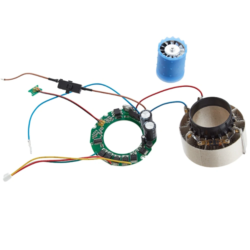 브러시리스 선풍기 모터, AC 110V, 220V, 110000 RPM, 99W 정밀 알루미늄 임펠러, 전기 헤어 드라이어, 초고속 브러시리스 모터